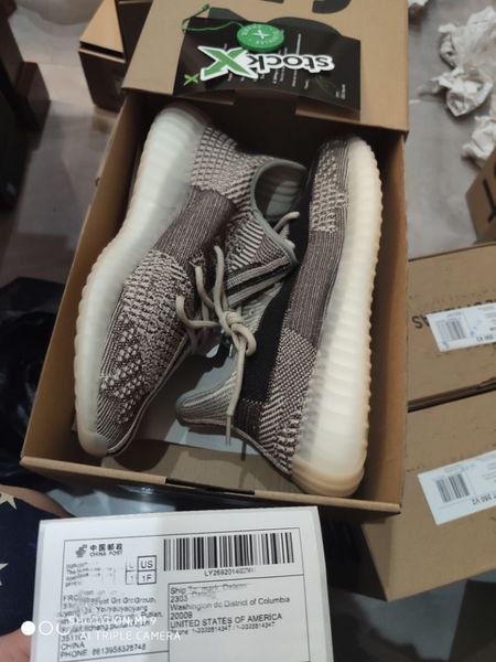 

size 13 with box stockx linen marsh flax desert sage earth 3m reflective kanye west v2 mens running shoes women trainers designer sneakers