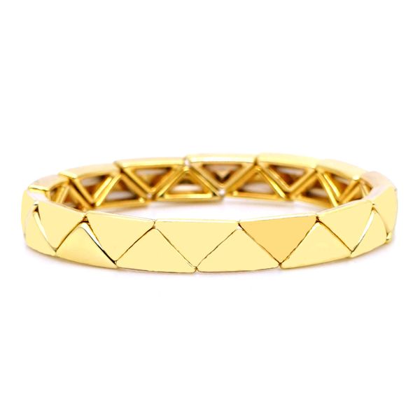 

shinus enamel tile bracelets for women stacking gold bracelet stackable bangles fashion summer beach gold jewelry pulseras 2019, Golden;silver