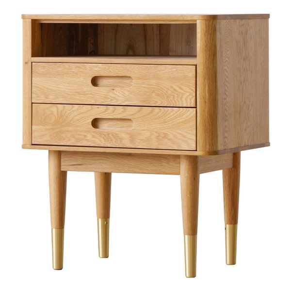 

nordic solid wood bedside table simple modern small apartment furniture japanese expression bedroom bedside locker storage cabinet