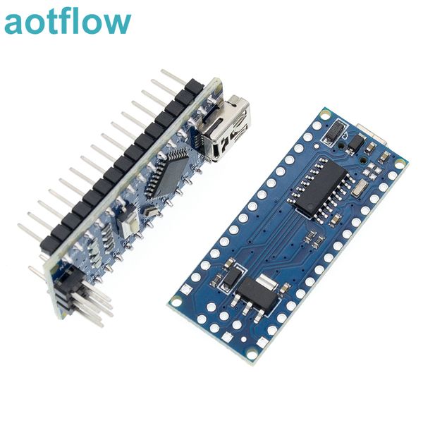 

5 pcs arduino nano контроллер 3.0 atmega328p usb с совместимым 16мгц bootloader