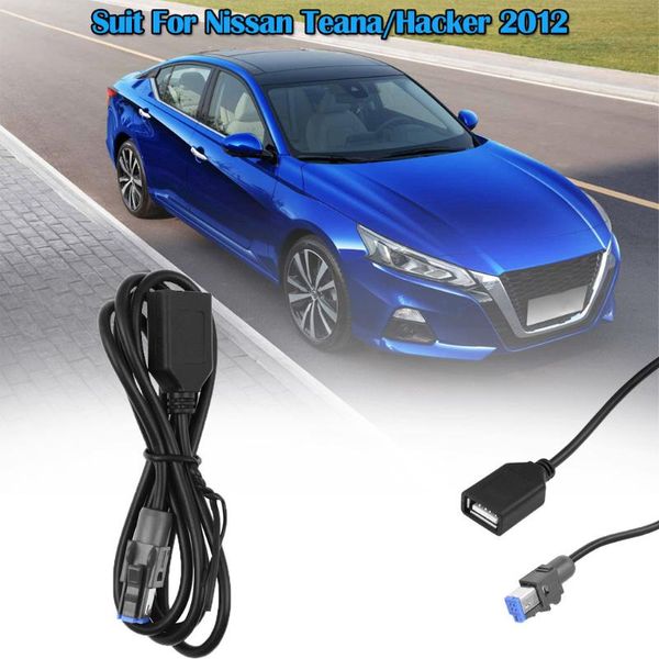 

car usb adapter cable 4pin car audio cable adapter connector usb flash drive audio transmission #t