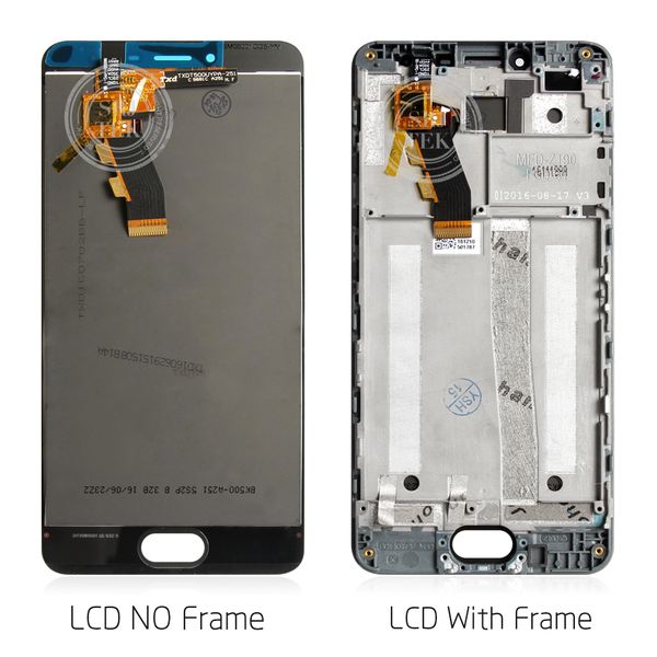 

quality lcd for meizu m3s lcd display with new frame screen replacement for meizu m3s y685h digiziter display assembly