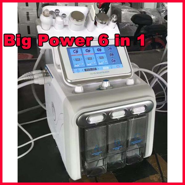 

U tax 6in1 hydrogen water hydra microdermabra ion oxygen facial machine bio kin lift cold hammer rf wrinkle removal
