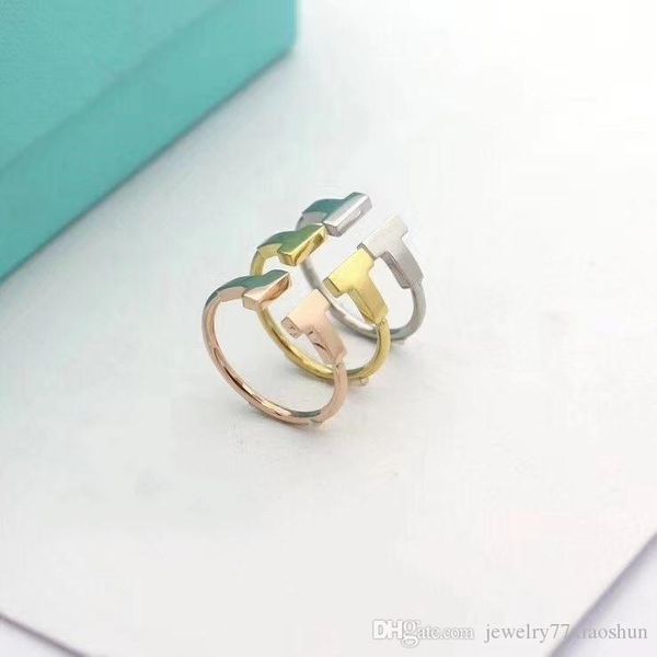 

fashion mens three style color stainless steel ring for women's wedding design jewelry size 6-8, Silver