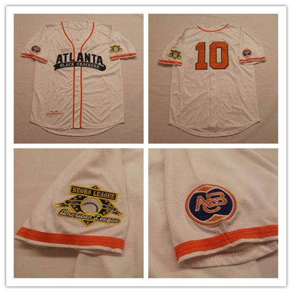 

Atlanta Jersey #10 black league White Baseball Jerseys