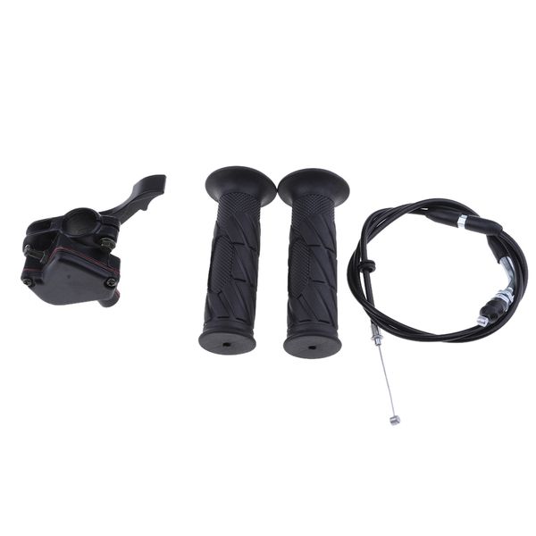 

7/8'' 22mm twist grip & thumb throttle & cable assembly for atv