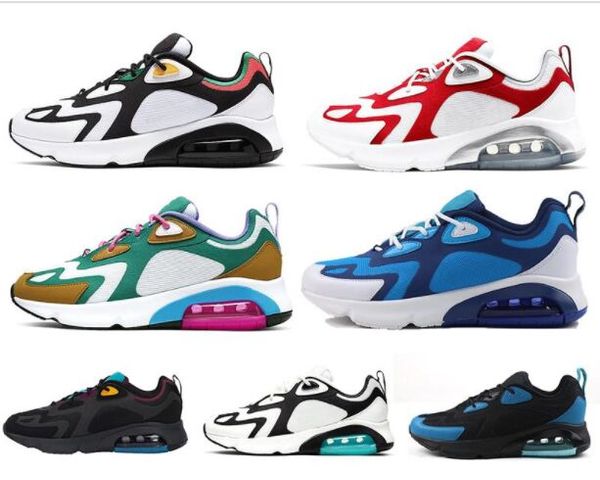 

2019 new maxes 200 mens casual shoes royal pulse black white half palm cushion designer sneakers size 40-46