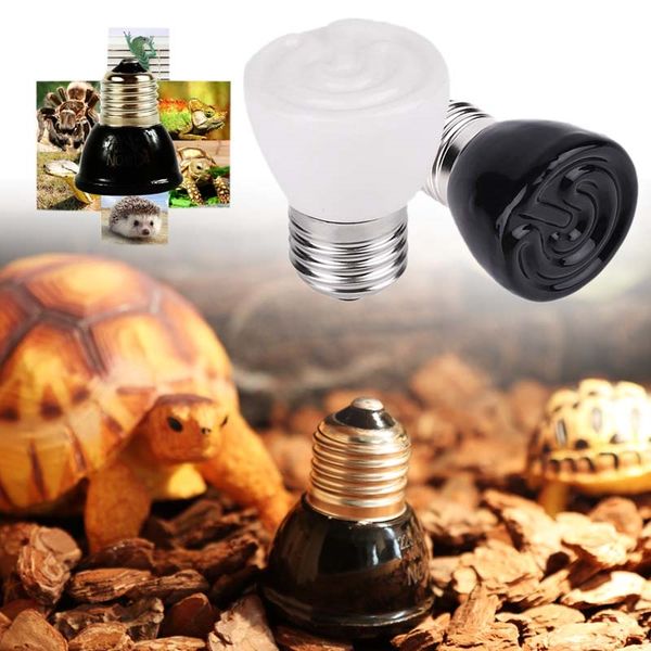 

ceramic emitter reptiles brooder reptile supplies lighter habitat 100w heating light amphibians e27 e27 e27 pet black/white reptile supplies