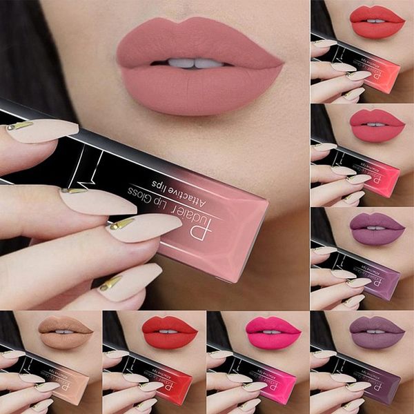 

lip gloss lipstick metallic lipgloss long lasting tattoo pigment matte liquid lipstick makeup lips lip gloss