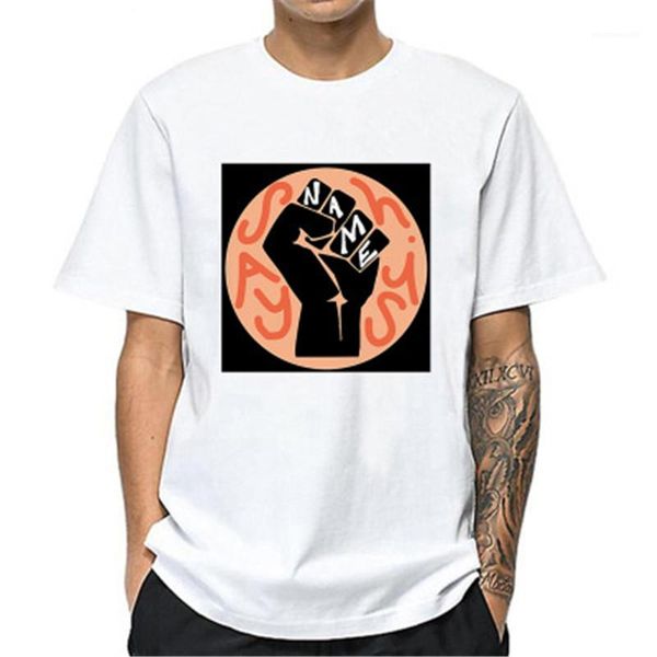 

mens tshirt letter print round neck short sleeve trend fashion new casual loose male wear shirt tee i cant breathe, White;black