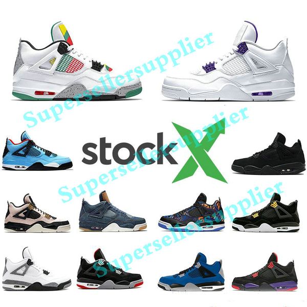 

new 2020 bred white cement 4 4s what the cactus jack cool grey mens basketball shoes concord pure money royalty men sport sneakers