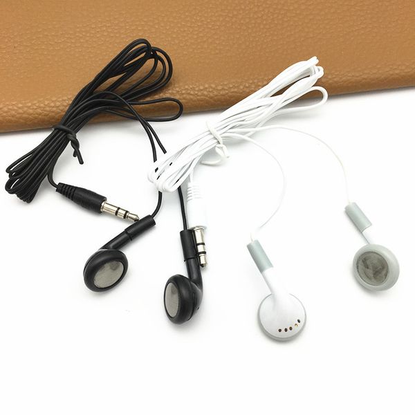 

Whole ale white 3 5mm di po able earphone headphone earbud for chool library plane theatre mu eum hotel ho pital gift hipping