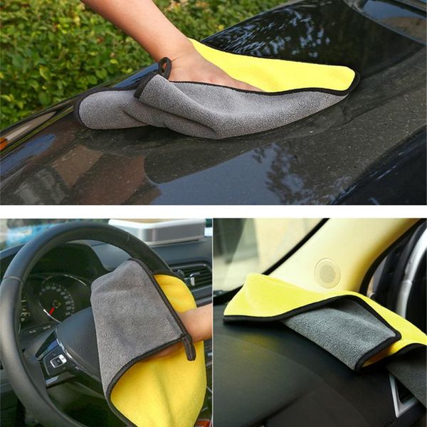 

extra soft 30*60cm car wash microfiber towel car cleaning drying cloth care cloth detailing wash towel never scratch