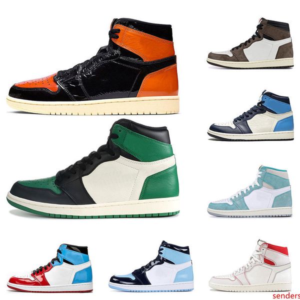 

2020 mens basketball shoes 1 shattered backboard 3.0 pine green obsidian unc fearless turbo green phantom womens 1s sports sneakers trainers