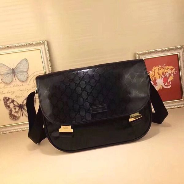 

2019 fa hionable men andwomen g bag leather ingle houlder bag double houlder bag handbag model 201732 ize 33cm22cm11cm