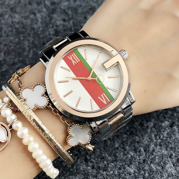 

кварцевые наручные часы для женщин девушка с металлической стальной лентой часы