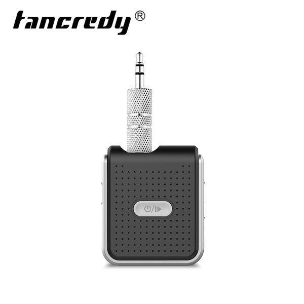 

tancredy bluetooth aux receiver audio adapter 4.2 bluetooth handscar kit 3.5mm jack aux hands music receiver