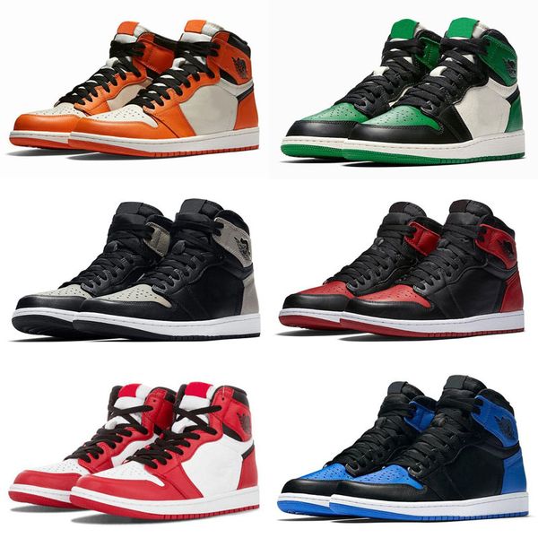 

jumpman 1 i basketball shoes athletics sneakers running shoe for kids women men sports torch hare game royal pine green court