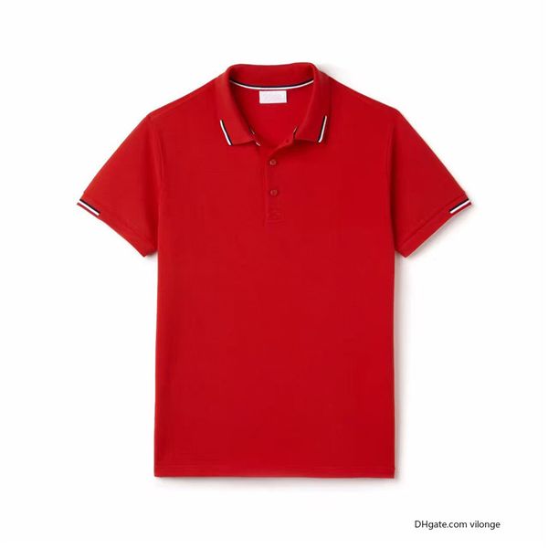 

lacoste polo крокодил мужской дизайнер рубашки поло лучший вариант мода роскошь франция бренд поло крокодил высокое качество 100% conton выс, White;black