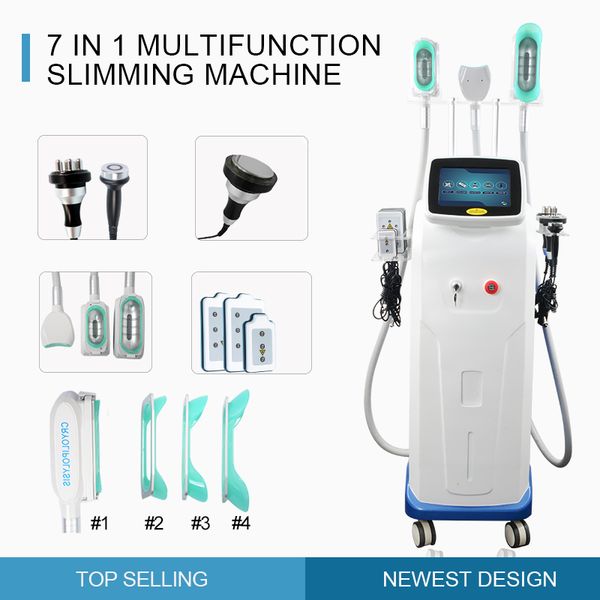 

2019 cryolipolysis вакуумирует тучный уменьшая машину exchangeable чашки многофункциональный ультразвуковой лазер rf lipo кавитации уменьшая