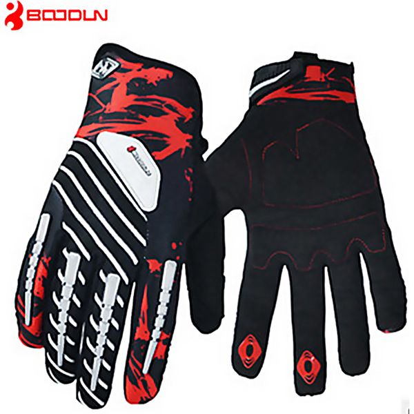 

boodun autumn and winter warm breathable wear-resistant fashion riding gloves all-weather windproof anti-skid bicycle gloves