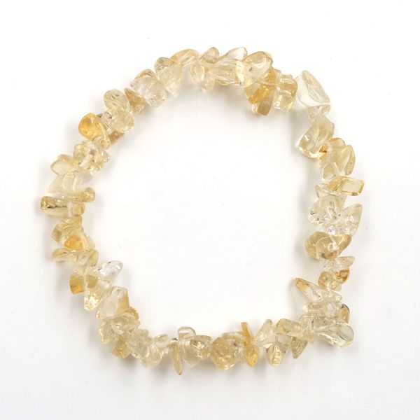 

10 pcs handmade weave rainbow stone round beads bracelet for gift yellow citrine crystal ethnic style jewelr, Black