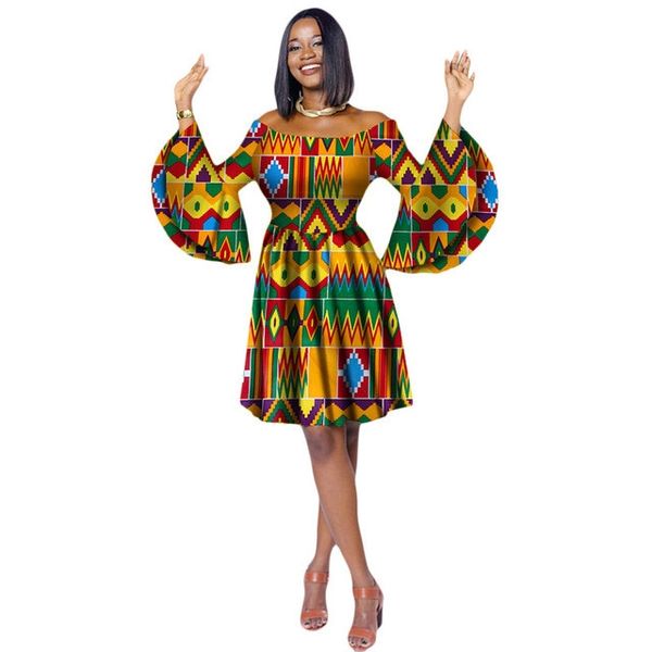 

2019 african dress for women dashiki dress plus size african clothing bazin riche ball gown princess party vestidos, Red