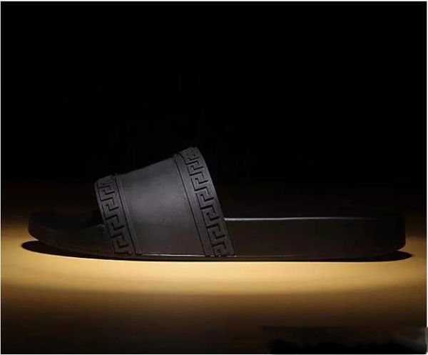 

Новый Модный Дизайнер Тапочки Передние Мужские Женские Полосатые Сандалии Неско