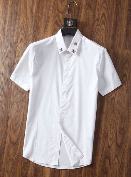 

ww5246 fashion men's shirts 2020 runway luxury european design party style men's clothing, White;black