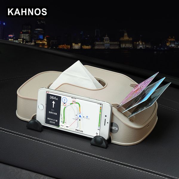 

car tissue box automobile napkin card holder container mobile phone bracket car seat box auto accessories styling