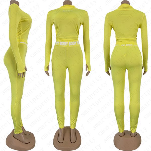 

women plastic tracksuit female high-collar pullover t-shirt+leggings pant 2 pieces set ladies outfits slim print tights clothes d52706, White