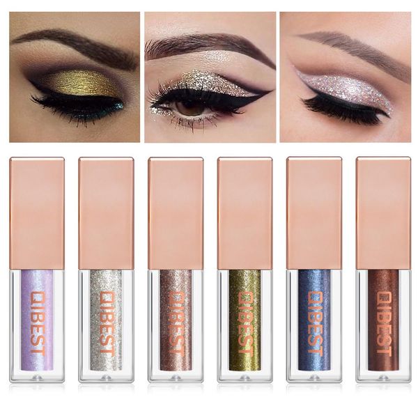 

15 color liquid flash metal eye shadow pen flash eye shadow waterproof long-lasting shiny makeup disc