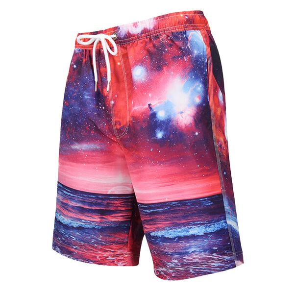 

men's beach board surf shorts pants with mesh lining designer summer 3d printed swim trunks swimsuit swimwear knee length bathing suit