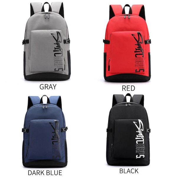 

leisure backpack fashion 15.6inch oxford cloth waterproof hiking teenagers school bag both shoulders high capacity