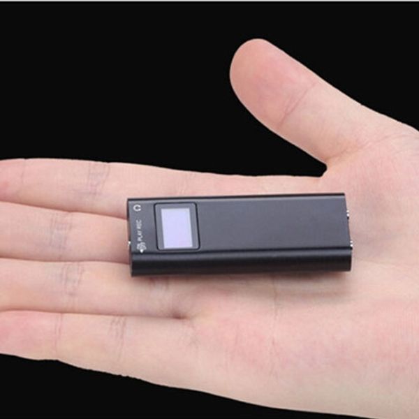 

magnetic and clip shaped designed voice recorder with led screen file encryption function 16gb
