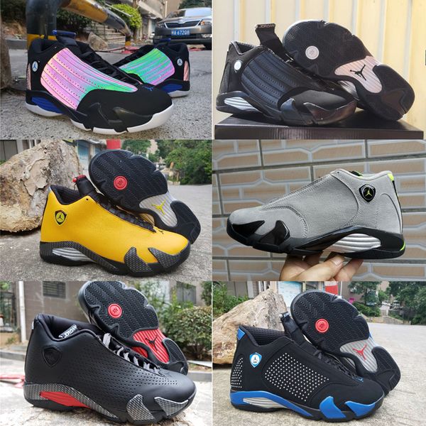 

2020 aj box arrival retro michael air nakeskin jordan 14 men scarpe travis scott women basketball outdoor shoes