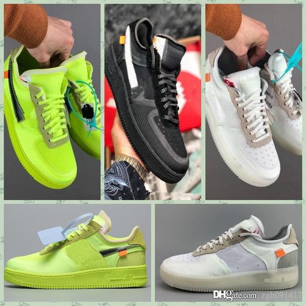 

naf01f 2019 new 1 mens forces volt 2.0 green running shoes black warrior off sport casual skateboard shoe women forced designer sneakers