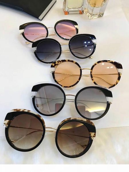 

women's sunglasses are in style with the 0689 model 53-25-140 polarizing uv400 polaroid material fashion, White;black