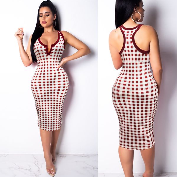 

женская верхняя одежда одежда без рукавов plaid платья, Black;gray