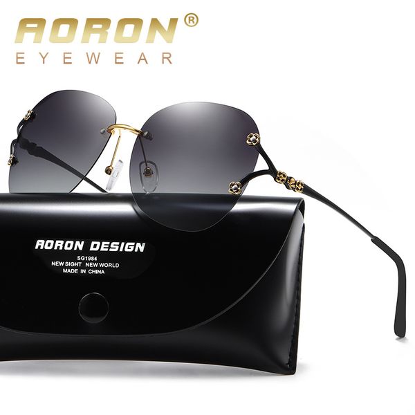 

2019 new trend designer polarized men's and women's universal sunglasses without border fashior sunglasses night vision goggles uv, White;black