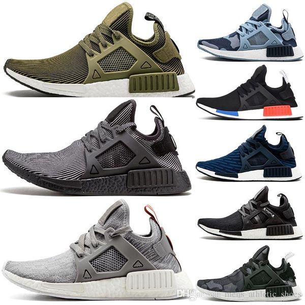 

Cheap XR1 running shoes Black Green Navy camo outdoor mens casual shoes Olive green womens designer trainers men shoes
