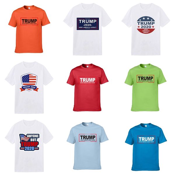 

summer new men's trump t shirts italy designer short sleeved trump t shirts slim cotton medusa fashion casual t shirt men tees #534, White;black