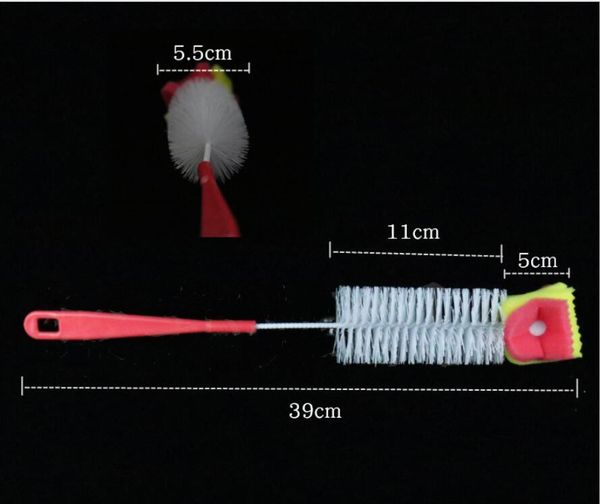 

новая соломка щетка бутылки чистящие средства из нержавеющей стали щетка для очистки нейлоновые кисти питьевая трубы очистка щетки 304 прово