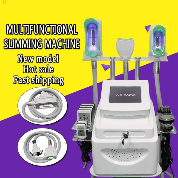 

multifunction cryolipolysis machine for fat reduction waist slimming 360 degree fat e slimming 40k cavitation rf machine