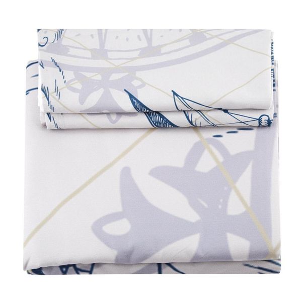 

soft and comfortable breathable navigation age bedding set duvet cover for children