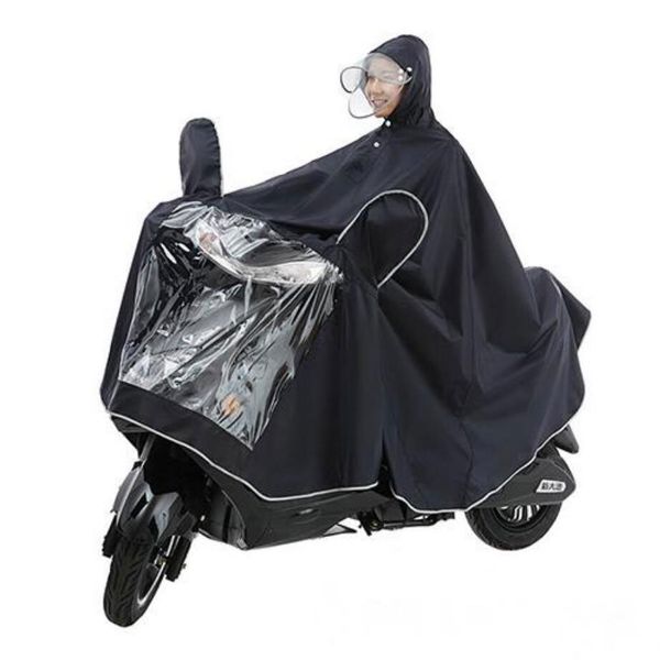 

съемные цельный дождевик single двубортный мотоцикл одного мотоцикла пончо повышена электрический плаще