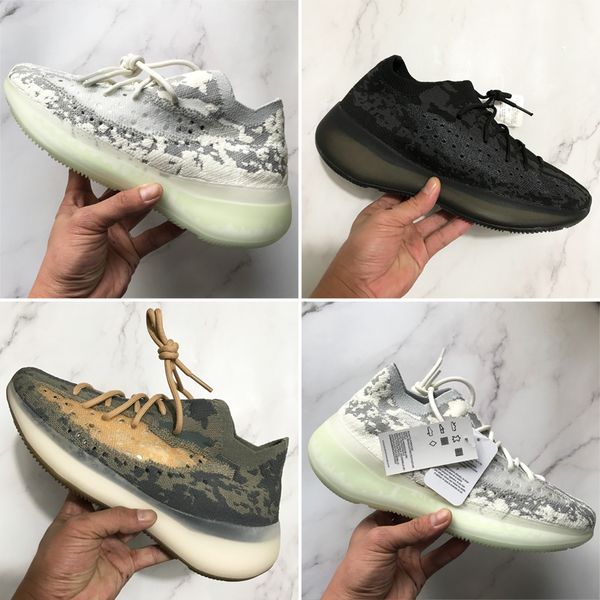 

with box 380 v3 alien mist bold black kanye west 2020 men women running shoes shoes sport fashion sneaker