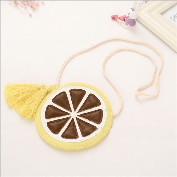 

cute girls small coin purse change wallet kids bag coin pouch children's wallet money holder kids lovely lemon bags gift, White