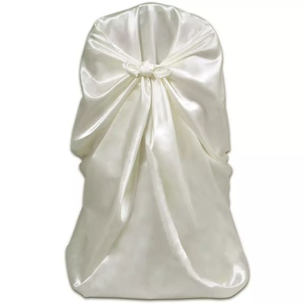 

cream chair cover for 6 coins wedding banquet other home textile