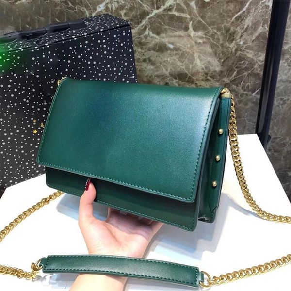 

роскошные женщины сумка сумки дизайнер натуральной кожи цепь плечо сумка высокого качество маленького crossbody мешок мода кошельки 2019 бре